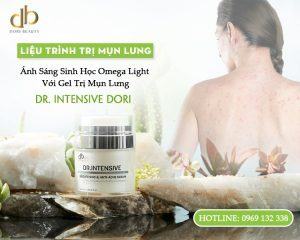 Liệu Trình Trị Mụn Lưng Ánh Sáng Sinh Học Omega Light Với Dr. Intensive DORI