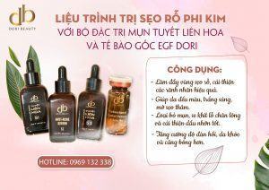 Liệu Trình Trị Sẹo Rỗ Phi Kim Với Tế Bào Gốc EGF DORI