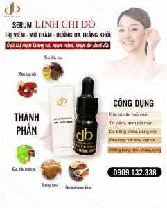 Công dụng, cách dùng serum Linh Chi Đỏ Dori hiệu quả cho da
