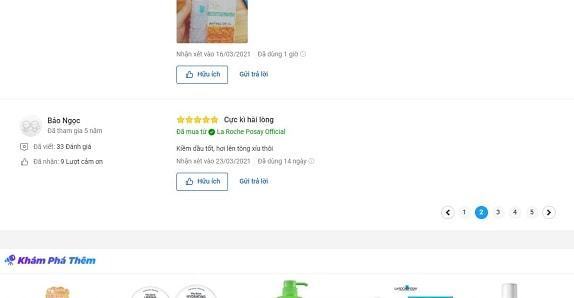 Review thông tin cụ thể nhất