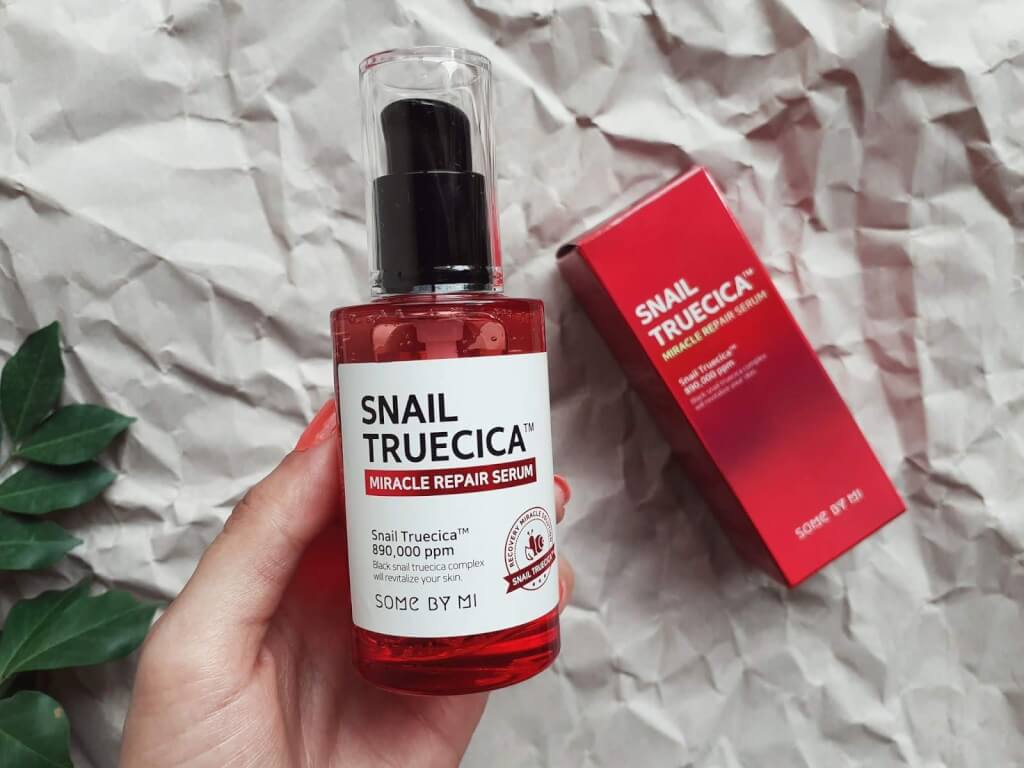 Review Serum Some By Mi Snail Truecica Miracle Repair