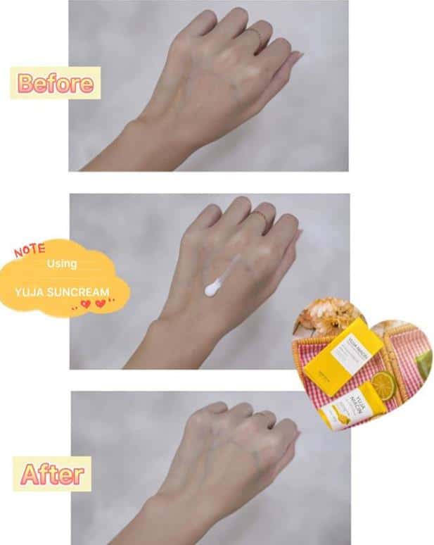 Hình ảnh trước và sau khi sử dụng