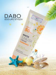 Review kem chống nắng dưỡng da Dabo White Sunblock Cream