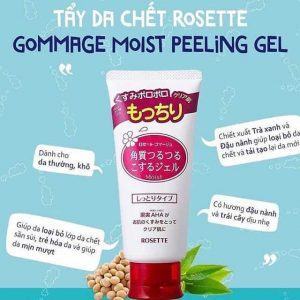 Review Tẩy Tế Bào Chết Da Khô Rosette Gommage Moist