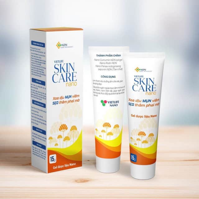 gel tinh chất dược liệu ngừa mụn Vietlife Skincare Nano