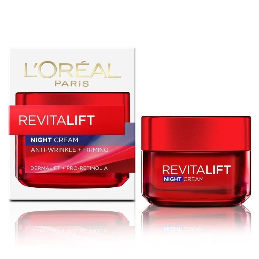 Kem Dưỡng Săn Chắc Da và Giảm Nếp Nhăn L’Oreal Paris Revitalift ban đêm