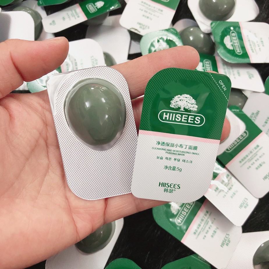Mặt Nạ Đất Sét HIISEES thiết kế gọn nhẹ, dễ mang theo đi xa