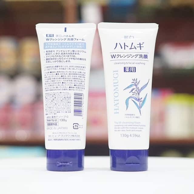 Sữa Rửa Mặt Ý Dĩ Hatomugi Naturie
