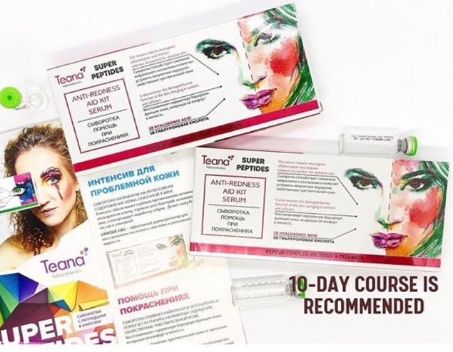 Serum Giảm Mụn Teana Anti-Redness Super Peptides