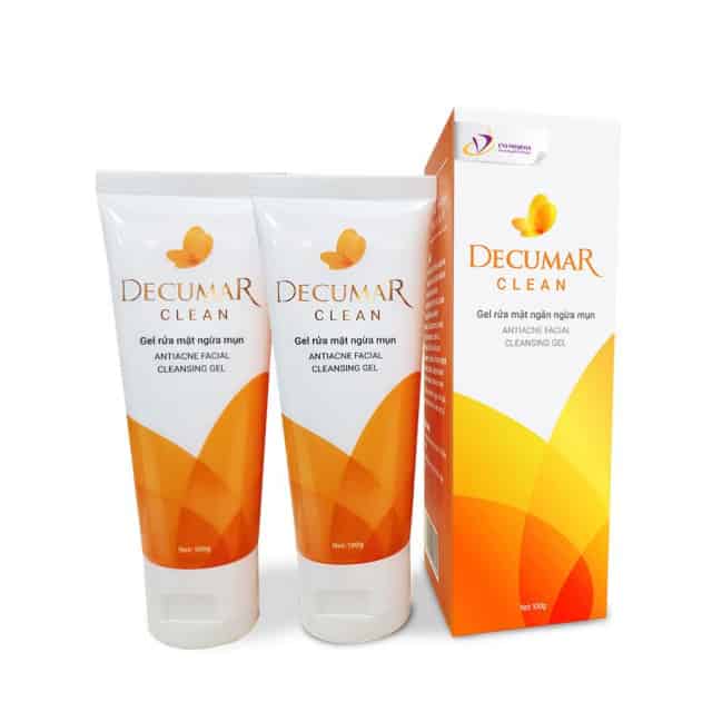 Sữa Rửa Mặt Dạng Gel Decumar Clean Advanced