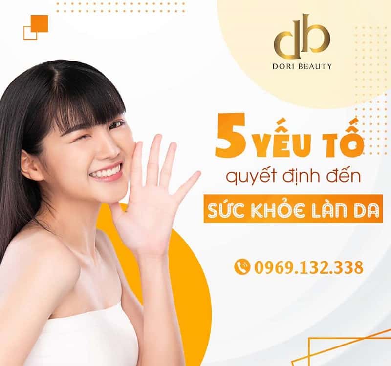 5 Yếu tố quyết định sức khỏe làn da