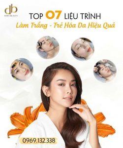 7 Liệu trình làm trắng và trẻ hóa da