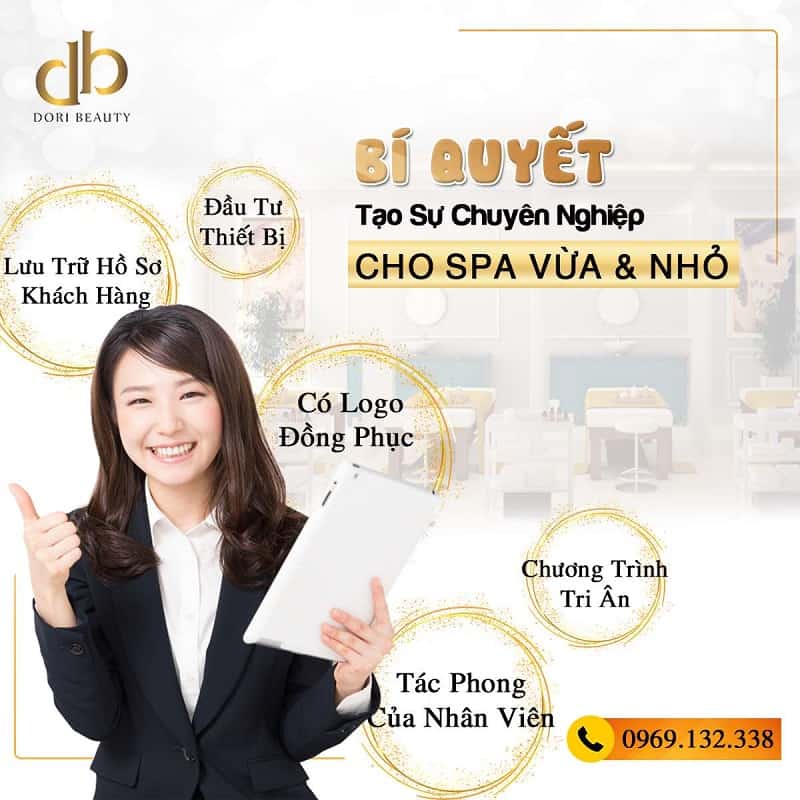 Bí Quyết Tạo Sự Chuyên Nghiệp Cho Spa Vừa Và Nhỏ