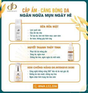 Bộ 3 siêu phẩm sữa rửa mặt + huyết thanh + kem chống nắng