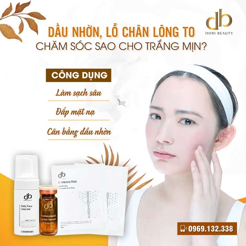 Dầu nhờn, lỗ chân lông to – chăm sóc sao cho trắng mịn?