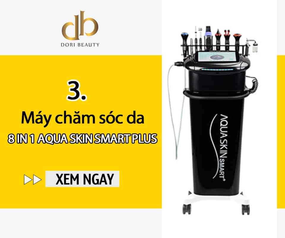 Máy chăm sóc da 8 in 1 Aqua Skin Smart Plus