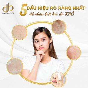dấu hiệu nhận biết làn da khô