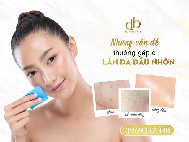Những vấn đề thường gặp của da dầu
