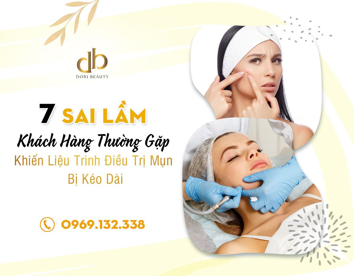 Sai lầm khi trị mụn khiến việc trị mụn mãi không hết