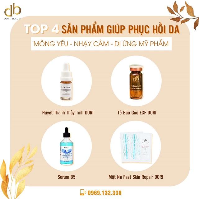sản phẩm phục hồi da