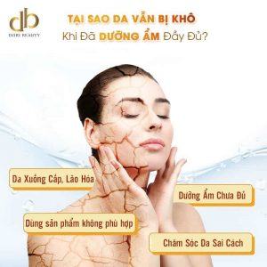 Vì Sao Dưỡng Ẩm Da Đầy Đủ Nhưng Da Vẫn Khô?