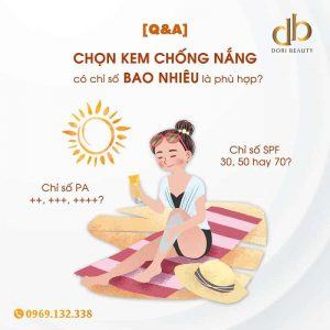 Chọn kem chống nắng có chỉ số bao nhiêu là phù hợp