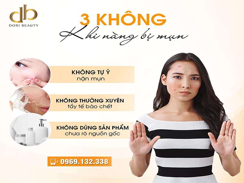 3 Lưu ý Cho Làn Da Nàng Bị Mụn