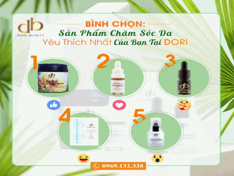 Bình chọn sản phẩm chăm sóc da