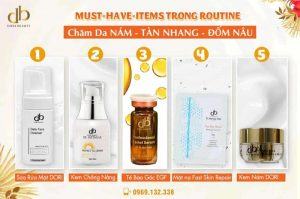 Chăm sóc da nám- tàn nhang - đốm nâu