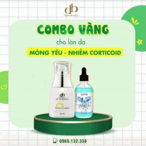 Combo vàng cho làn da mỏng yếu do nhiễm corticoid