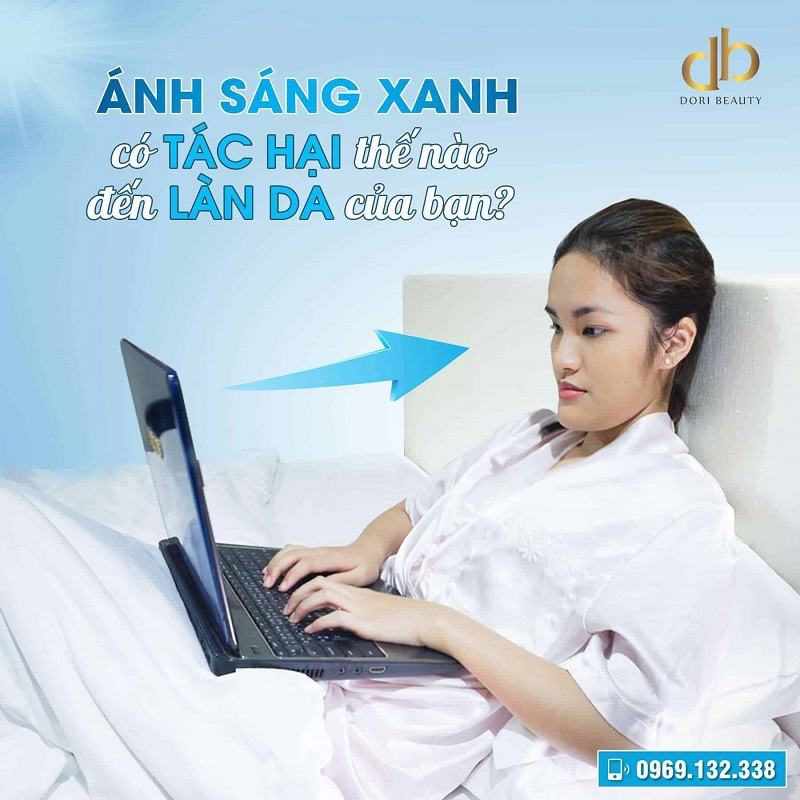  Cận Cảnh Da Mặt Khách Sử Dụng Kem Chống Nắng Dr. Intensive DORI