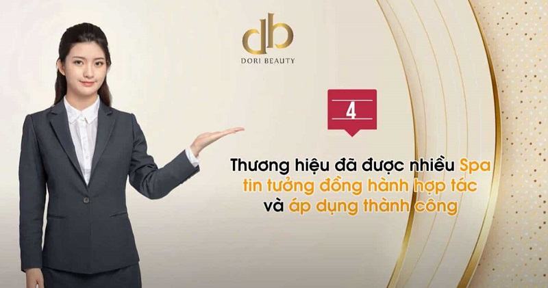 Thương hiệu được nhiều spa tin tưởng