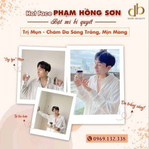 Phạm Hồng Sơn bật mí bí quyết trị mụn