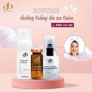 Routine dưỡng trắng da an toàn