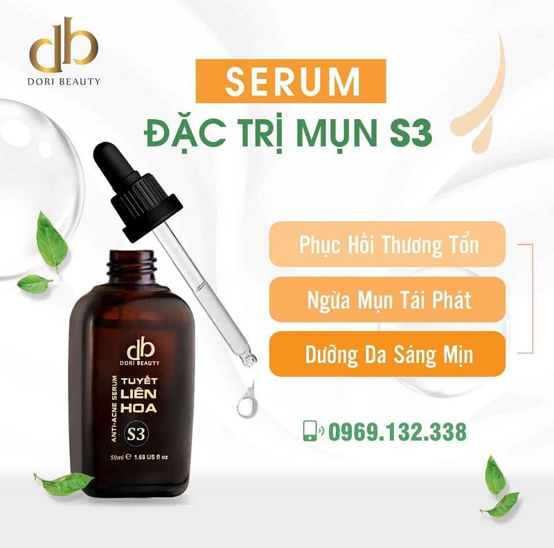 Serum đặc trị mụn s3