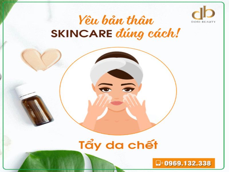 Làm sạch – Tẩy da chết