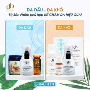 Trọn bộ sản phẩm chăm da cho team da dầu - team da khô