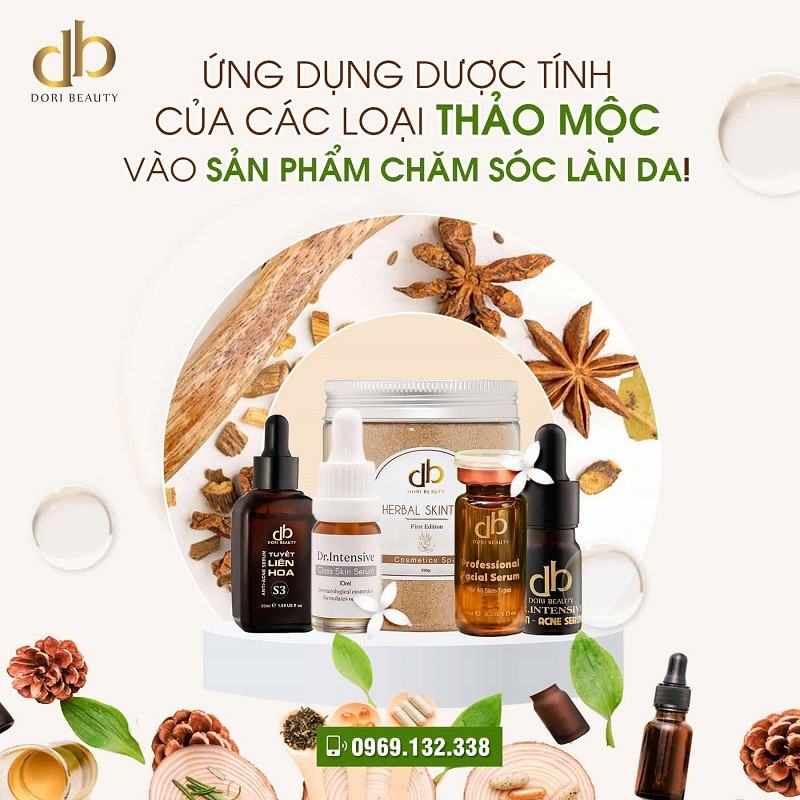 Ứng dụng dược tính của các loại thảo mộc vào sản phẩm chăm sóc da