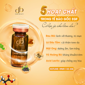 Công Dụng Của 5 Hoạt Chất Trong Tế Bào Gốc EGF