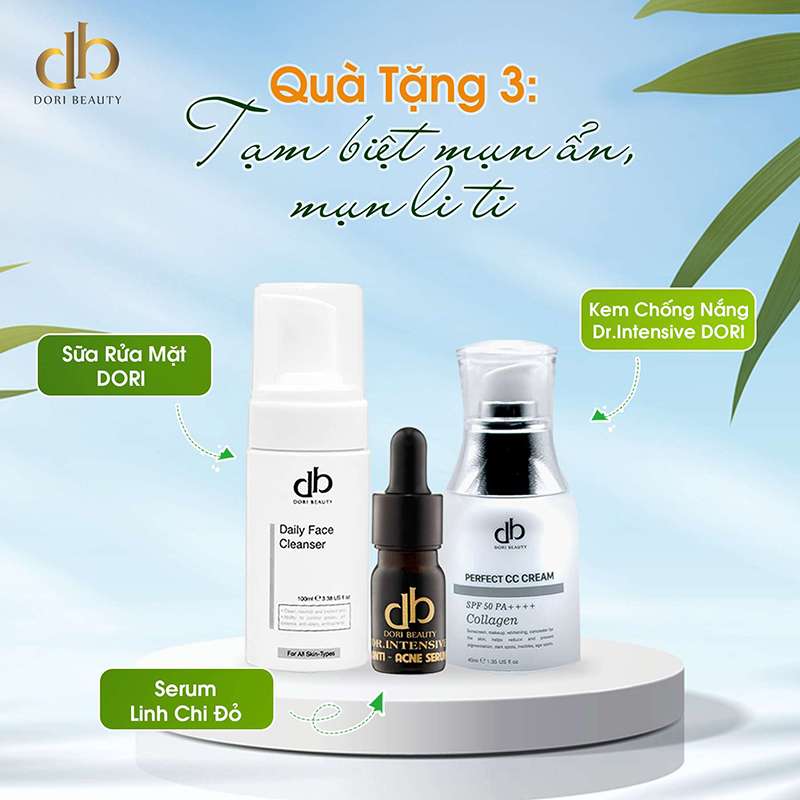 Quà 3: Tạm biệt mụn ẩn, mụn li ti