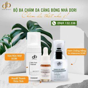 Cách Chăm Da Căng Bóng Từ Bộ Sản Phẩm Nhà DORI