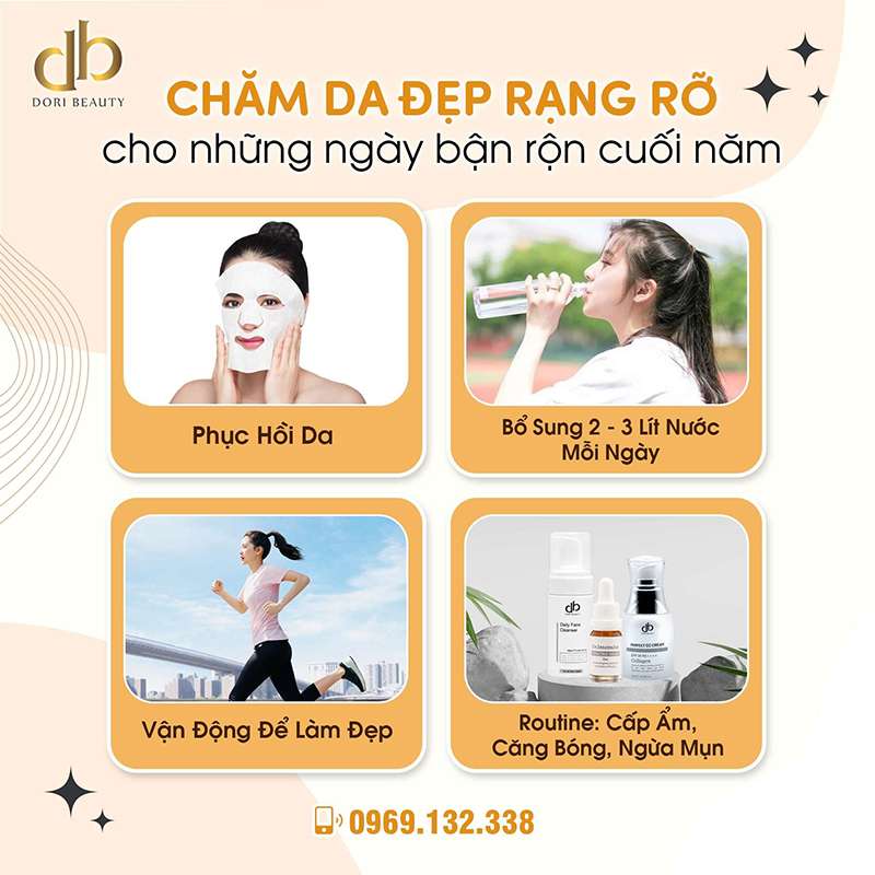 Nắm Bí Kiếp Chăm Da Rạng Rỡ Những Ngày Cuối Năm
