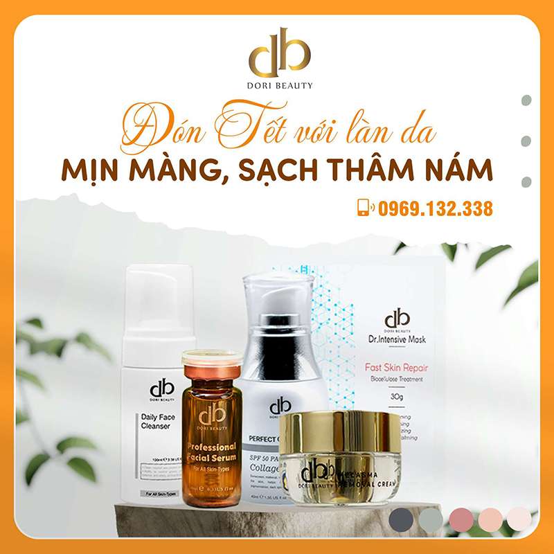 Hết Thâm Nám - Da Mịn Màng Tự Tin Đón Tết