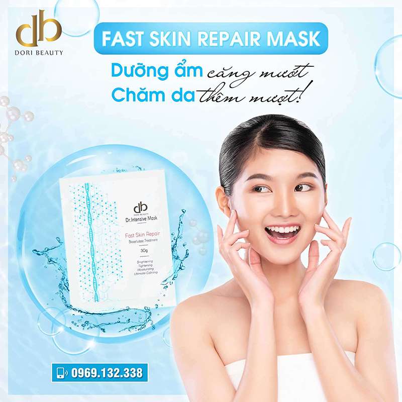 Chăm Da Căng Mịn Cùng Mặt Nạ Fast Skin Repair