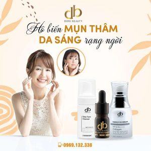 Hô Biến Làn Da Thâm Mụn Trắng Sáng Mịn Màng