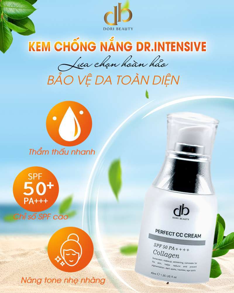 Kem Chống Nắng Dr. intensive: "Cứu Tinh" Bảo Vệ Làn Da