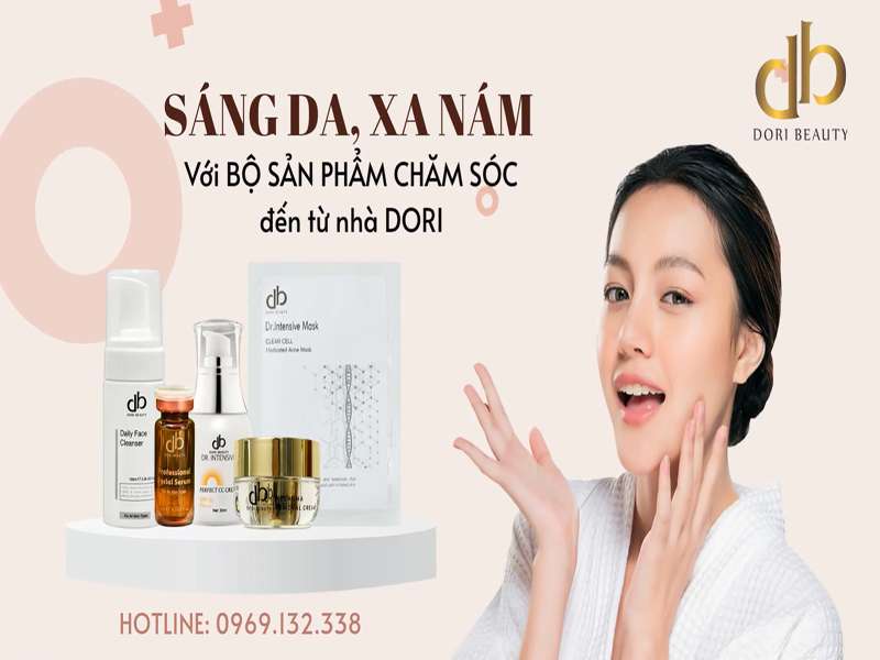 Bộ Sản Phẩm Đẩy Xa Sạm Nám - Sáng Da Đột Phá DORI