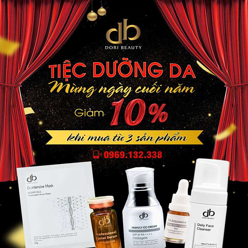 Đại Tiệc Dưỡng Da - Mừng Ngày Cuối Năm