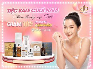 Sale Cuối Năm - "Tân Trang" Làn Da Kịp Đón Tết