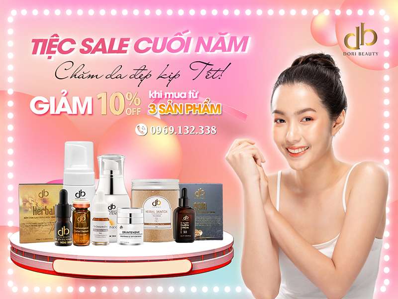 Sale Cuối Năm - "Tân Trang" Làn Da Kịp Đón Tết